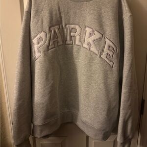 Parke Varsity Mockneck Color: Metallic